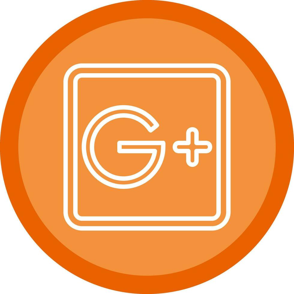 Google Plus Vector Icon Design