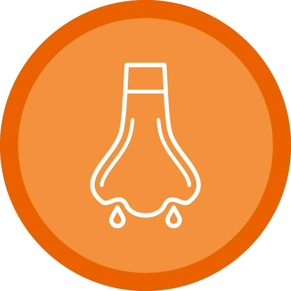 Nose Vector Icon Design