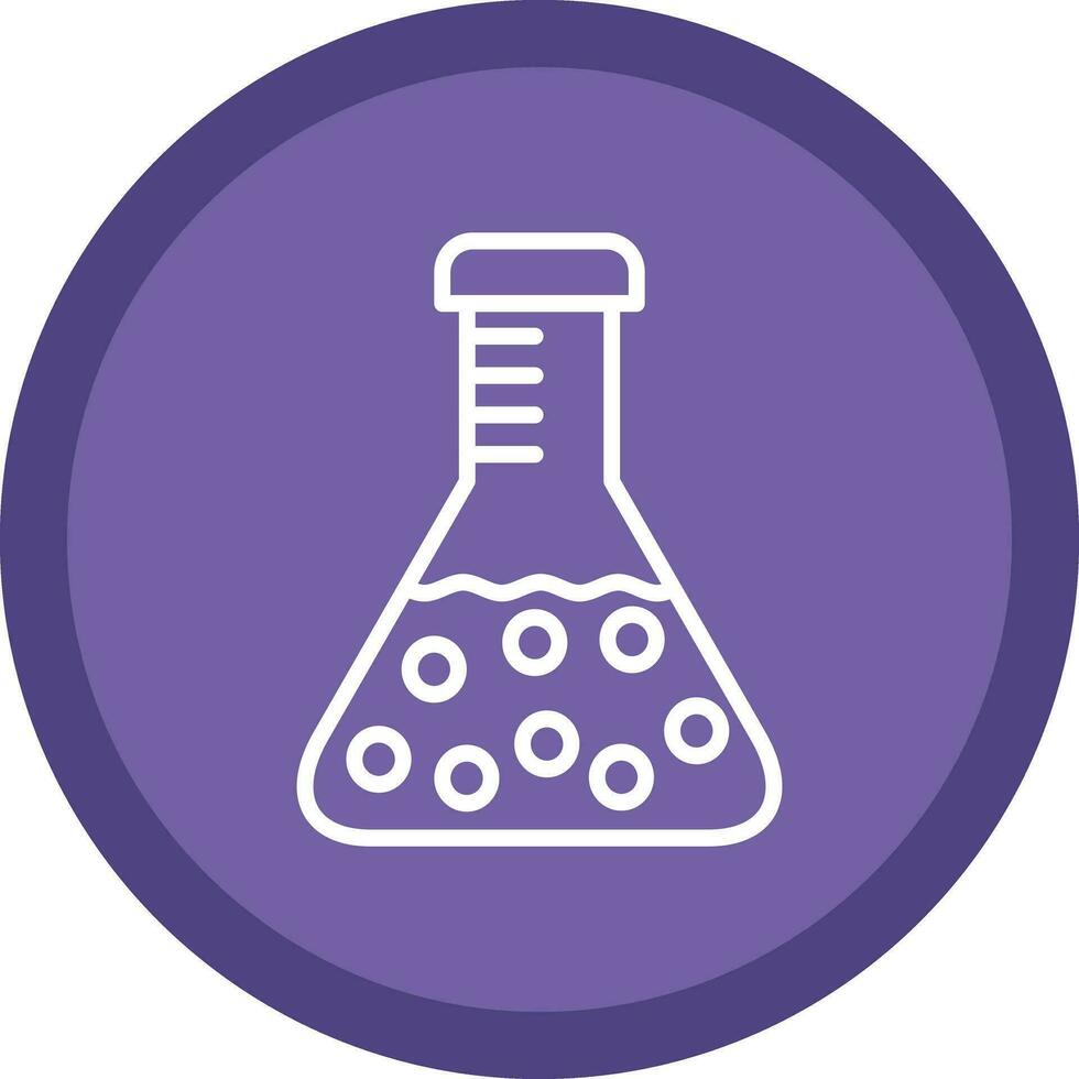 Flask Vector Icon Design