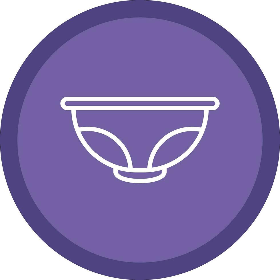 Bowl Vector Icon Design