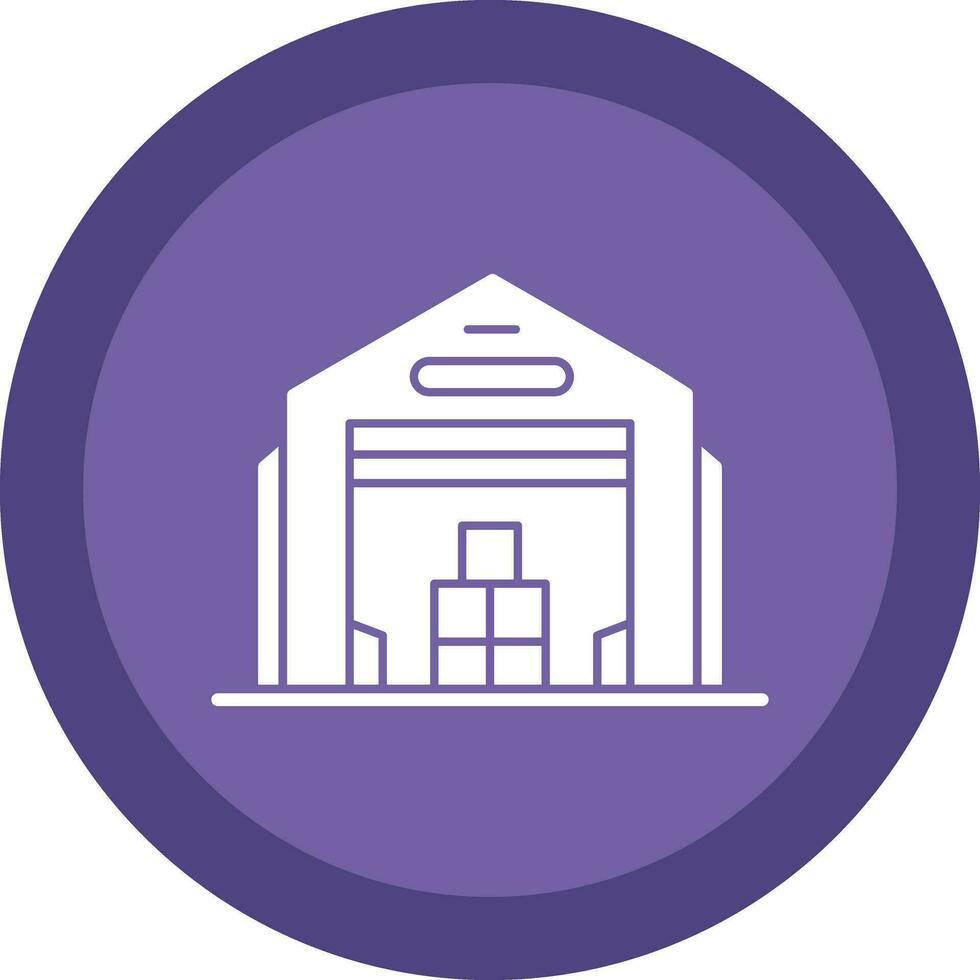 Warehouse Vector Icon Design