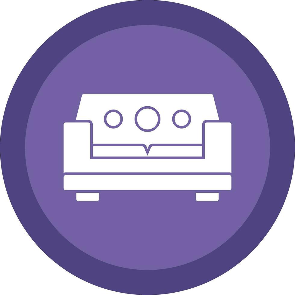 Sofa Vector Icon Design