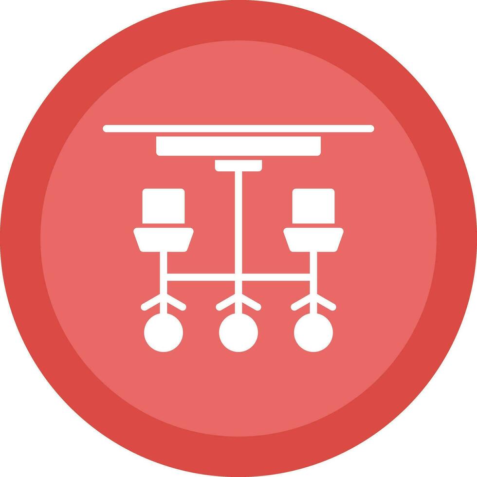 Chandelier Vector Icon Design