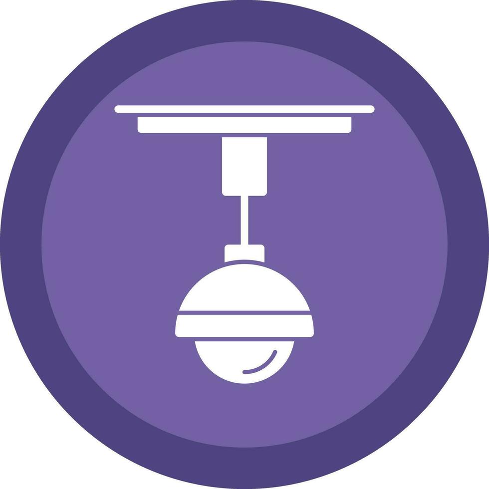 Roof Light Vector Icon Design