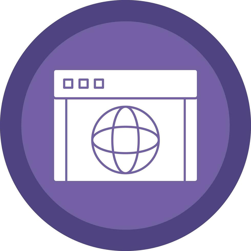 Web site Vector Icon Design