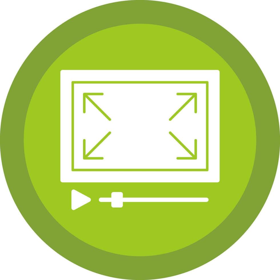 Full screen Vector Icon Design