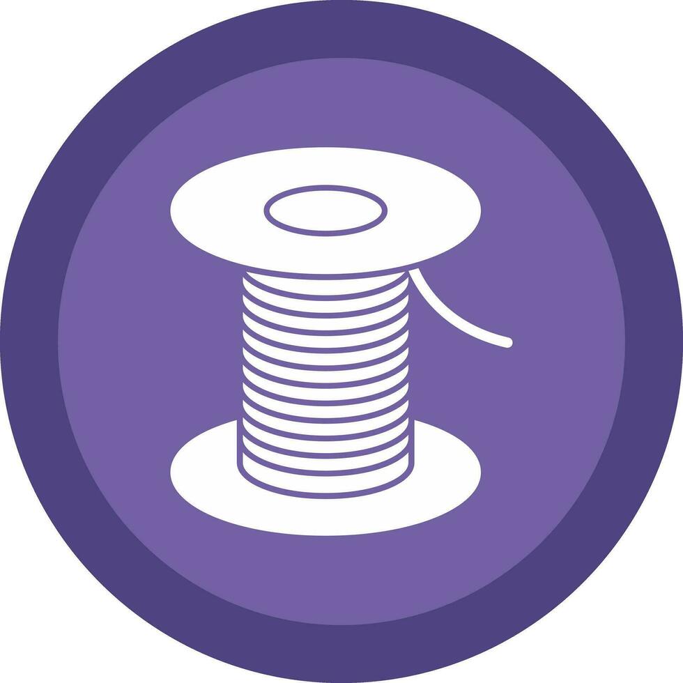 Wire roll Vector Icon Design