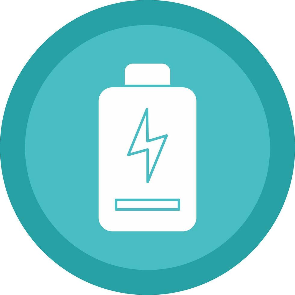 Battery charging Vector Icon Design