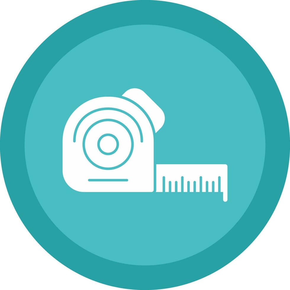 Measuring tape Vector Icon Design