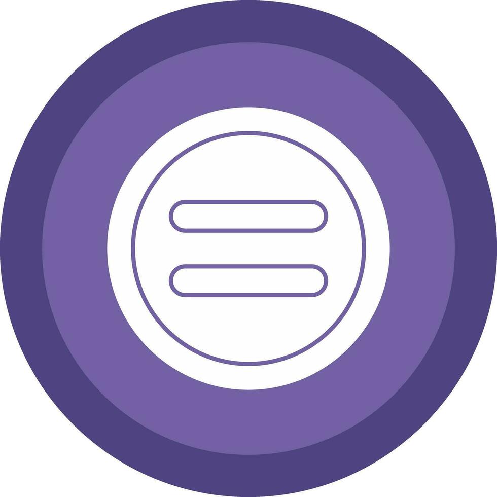 Equal Vector Icon Design