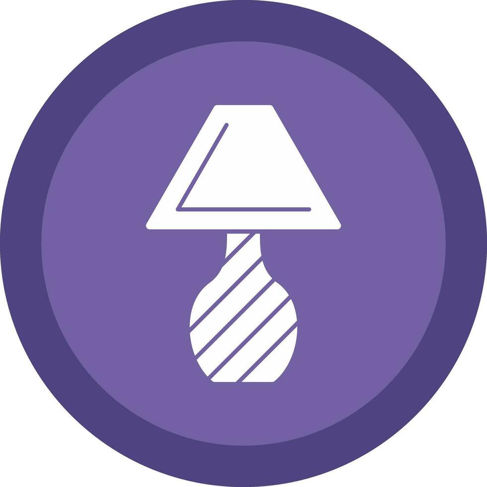Lamp Vector Icon Design