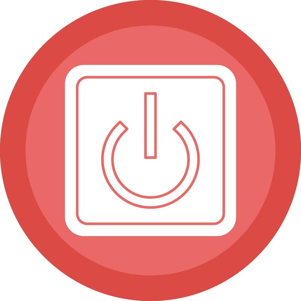 Power Button Off Vector Icon Design