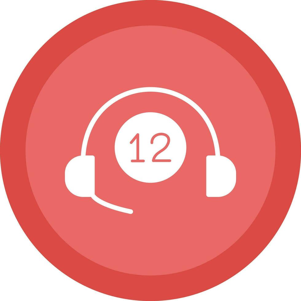Helpline Vector Icon Design