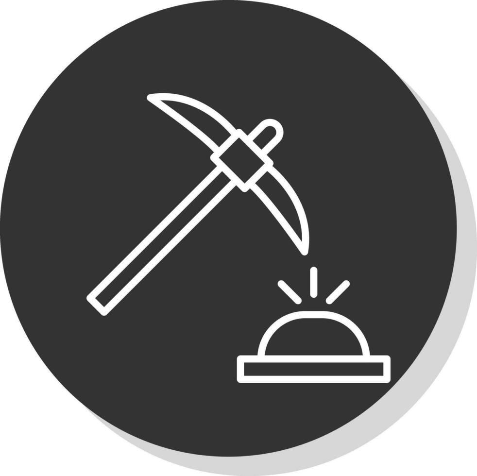 Mine Vector Icon Design