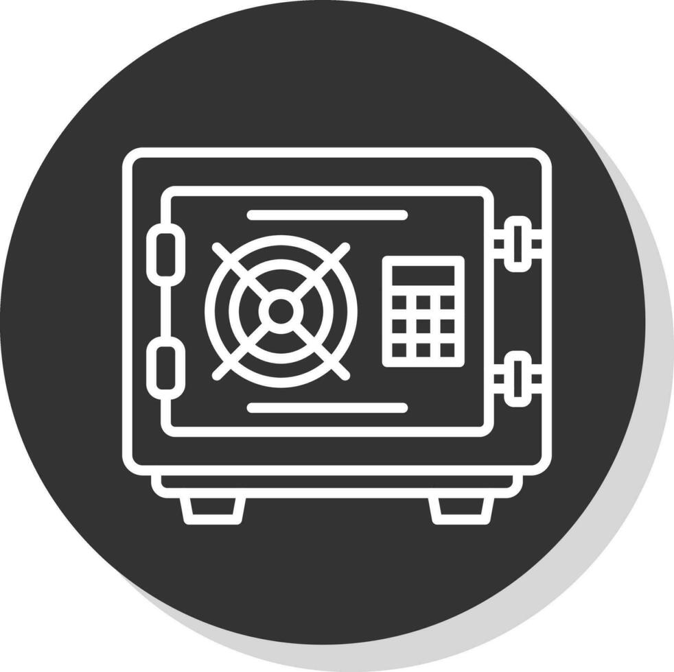 Safe box Vector Icon Design