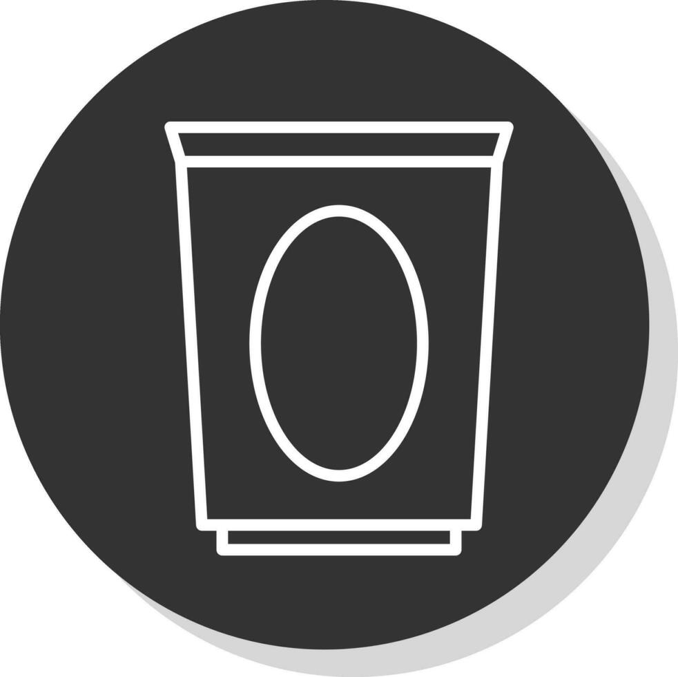 Dustbin Vector Icon Design