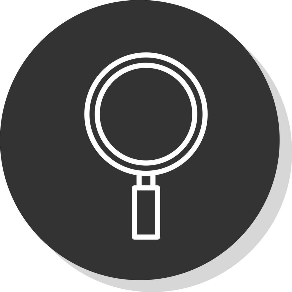 Magnifying glass Vector Icon Design