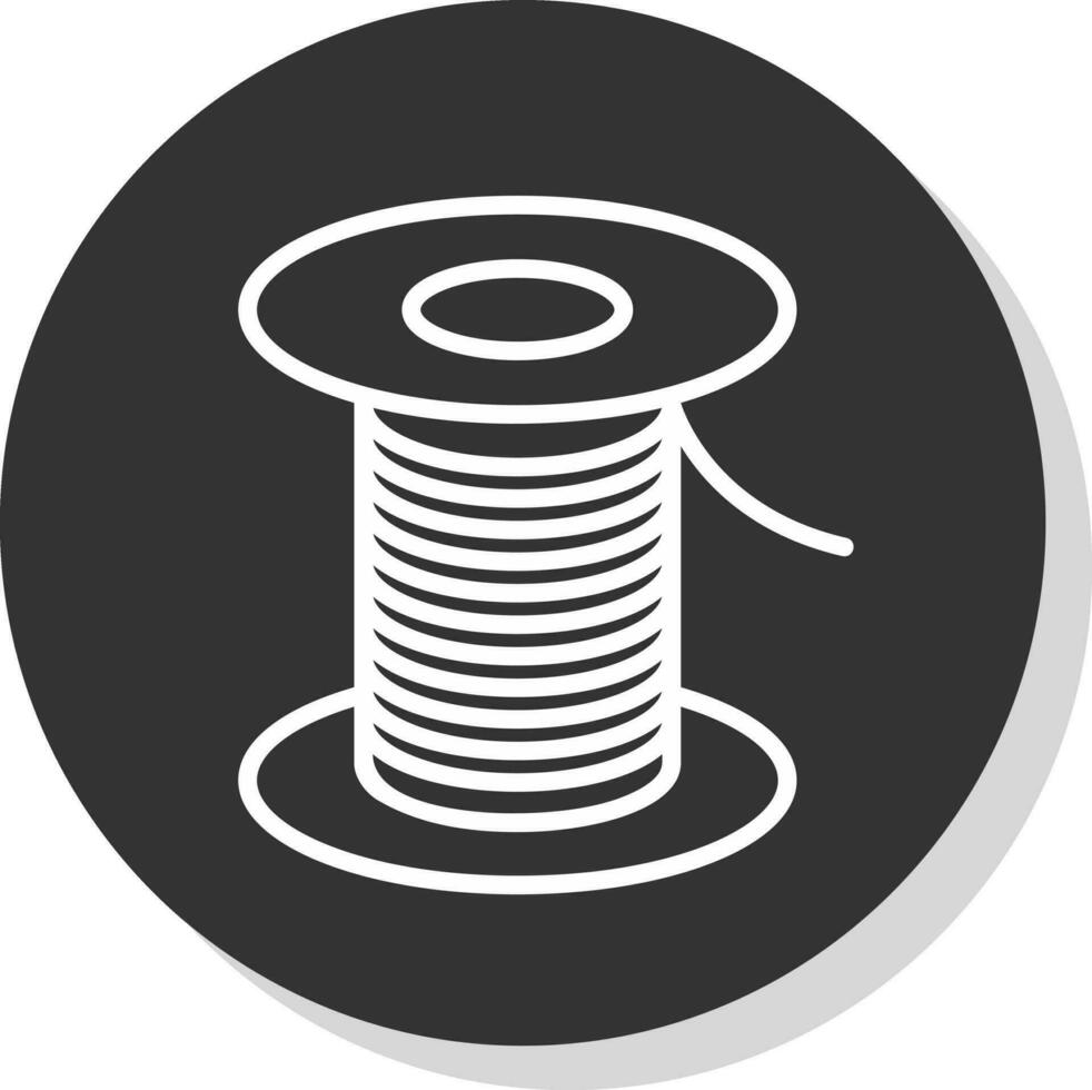 Wire roll Vector Icon Design