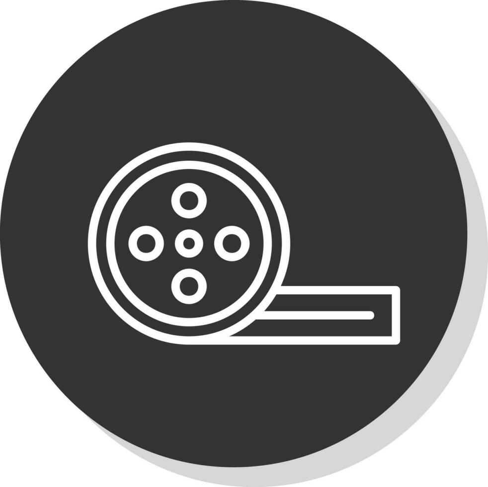 diseño de icono de vector de película