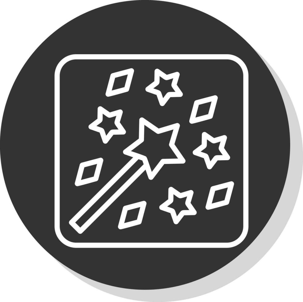 Magic Wand Vector Icon Design