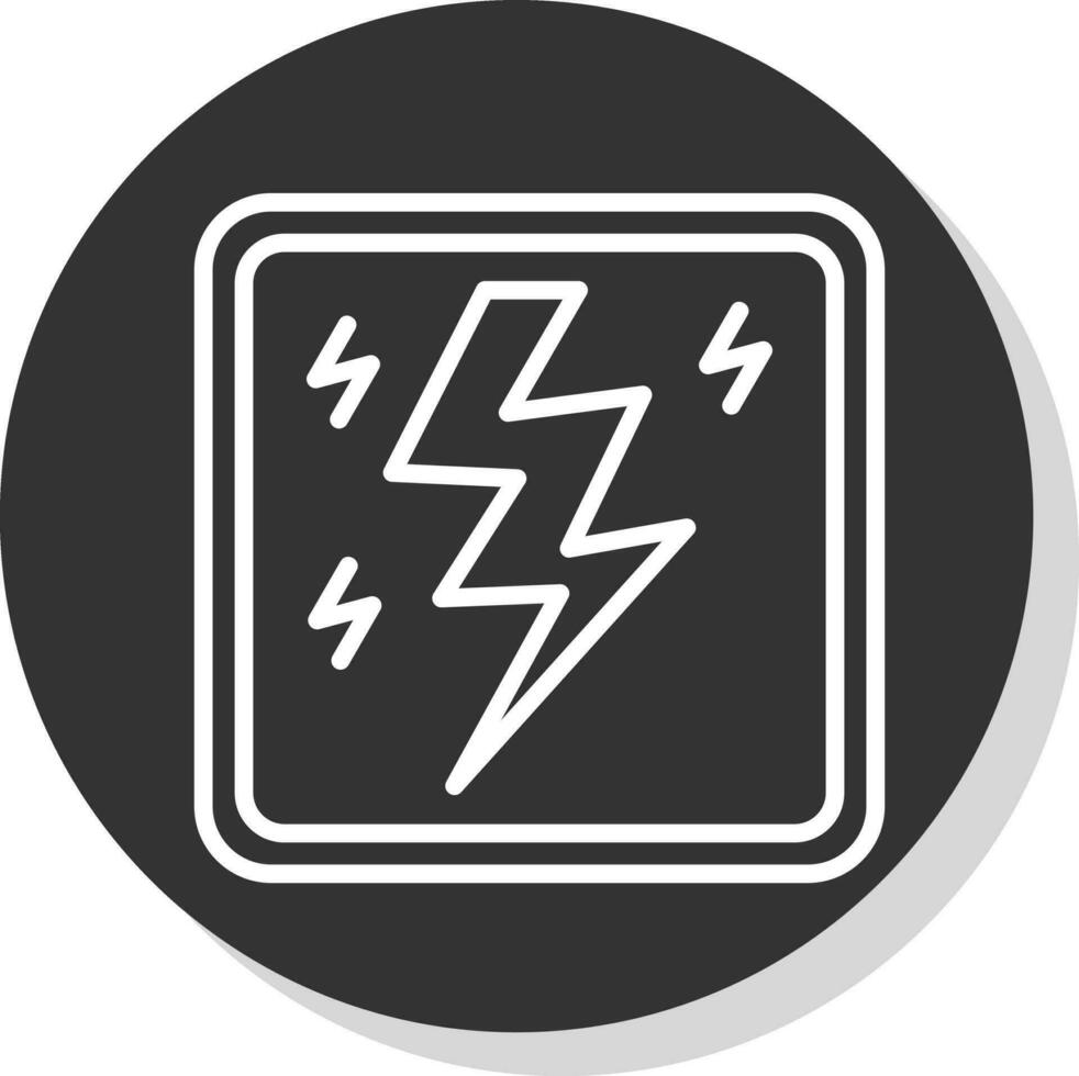 Lightning Bolt Vector Icon Design