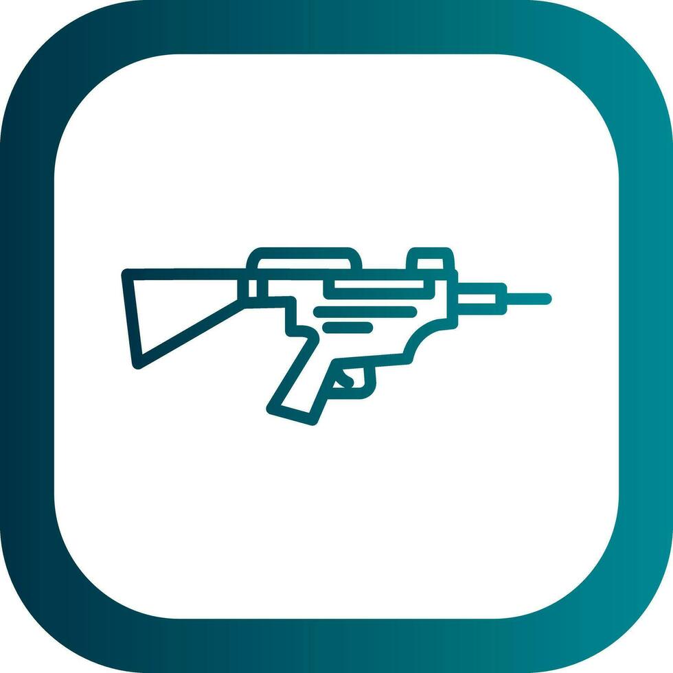 diseño de icono de vector de pistola