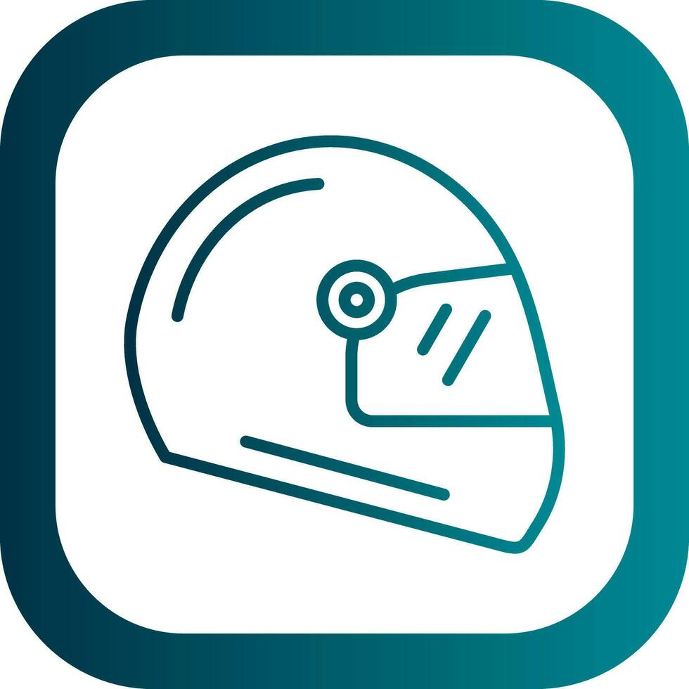 Helmet Vector Icon Design