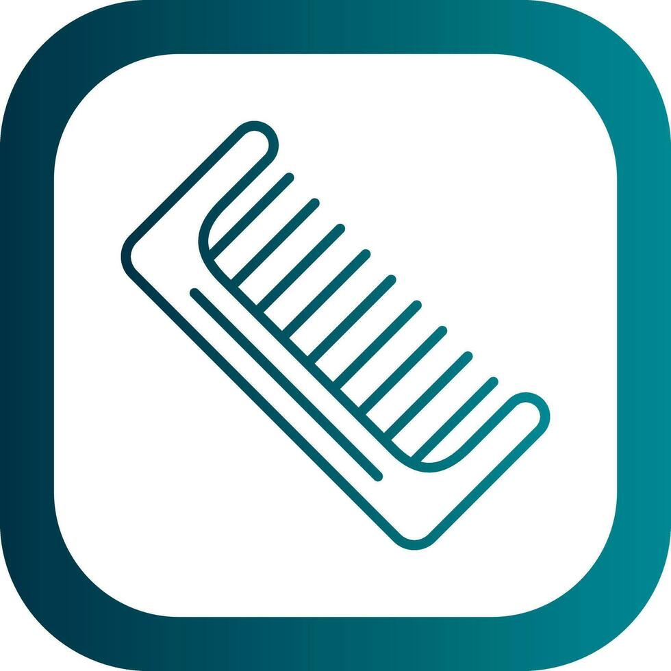 Comb Vector Icon Design