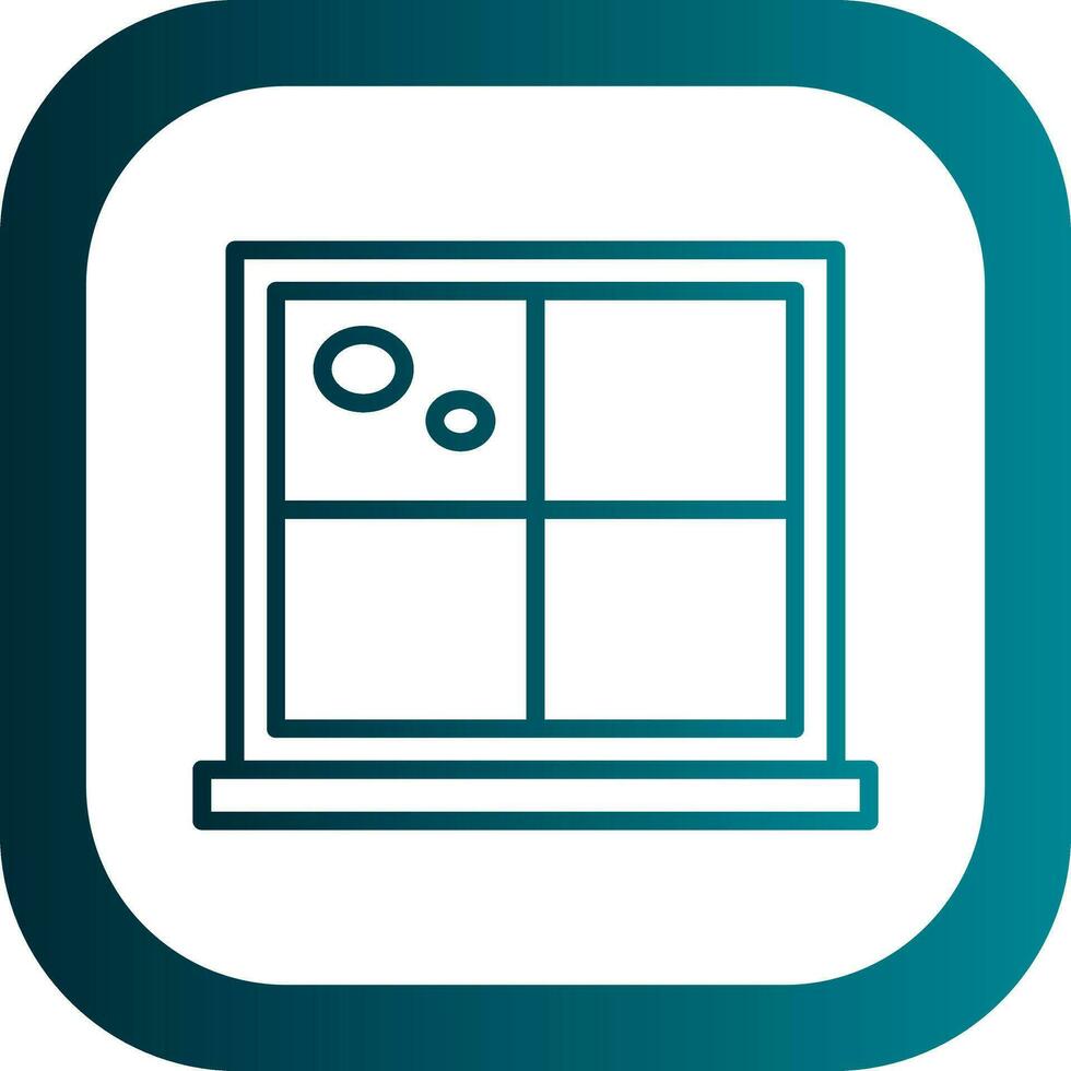 Window Vector Icon Design