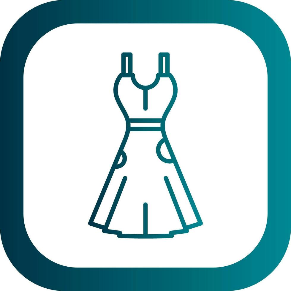 diseño de icono de vector de vestido