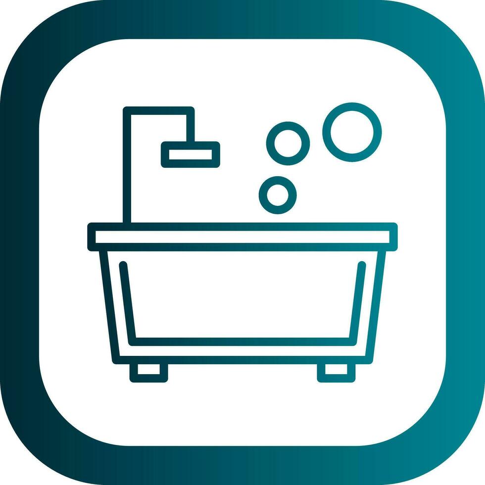 Bath Vector Icon Design