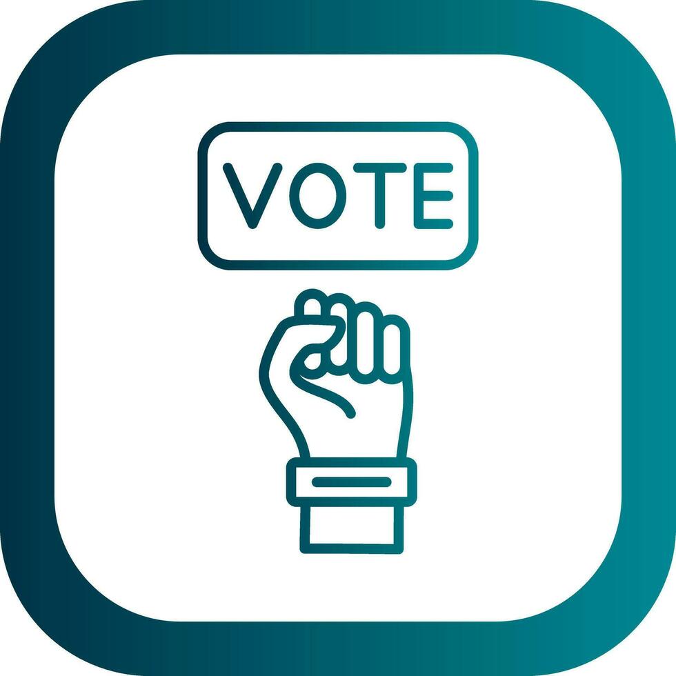Vote Vector Icon Design