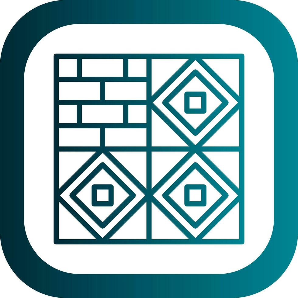 Tiles in Wales Vector Icon Design