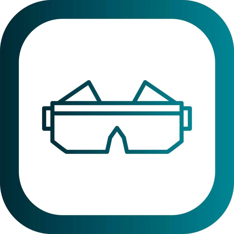 Safety Goggles Vector Icon Design