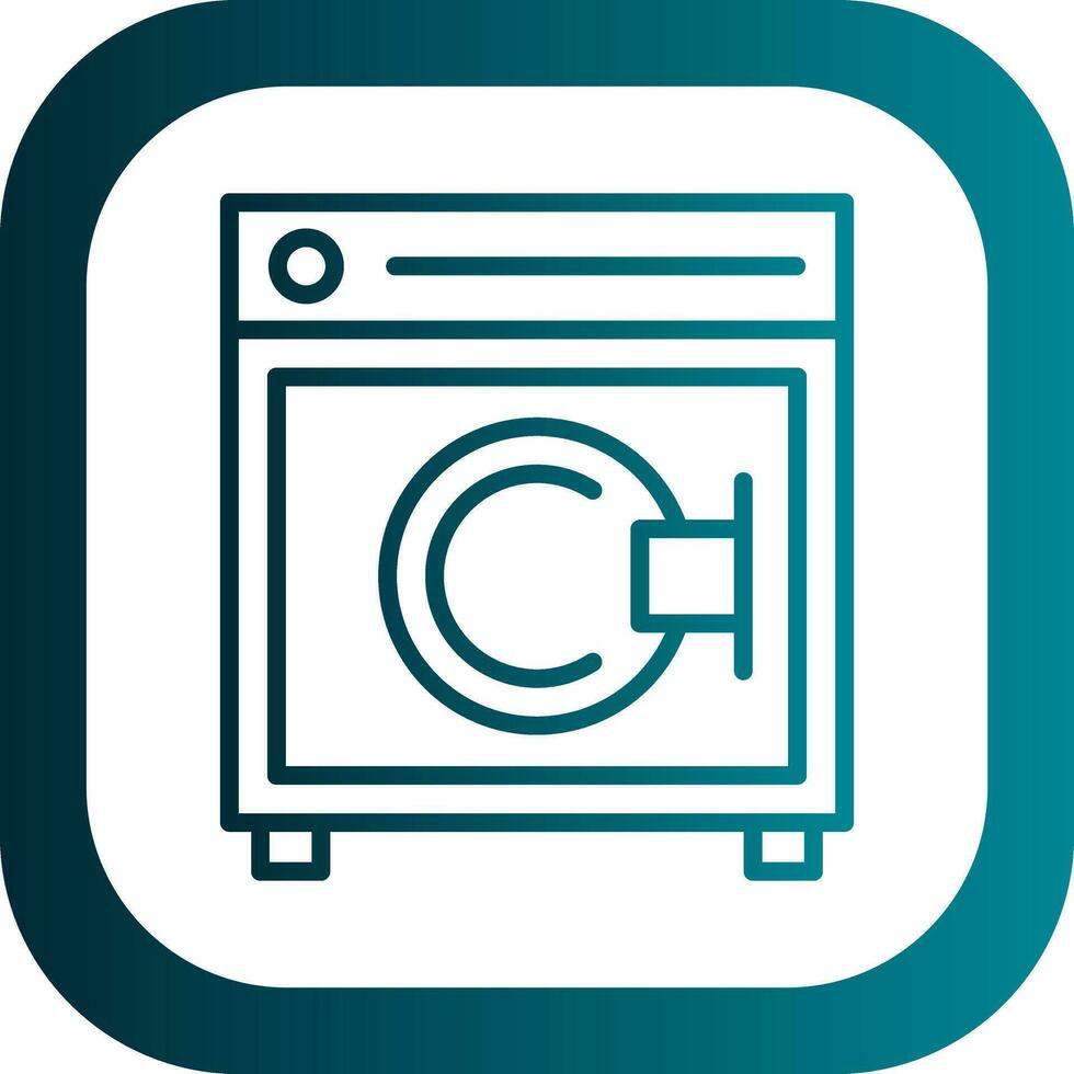 Dry Machine Vector Icon Design