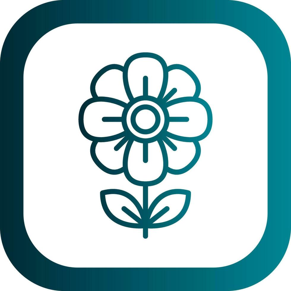 Flower Vector Icon Design
