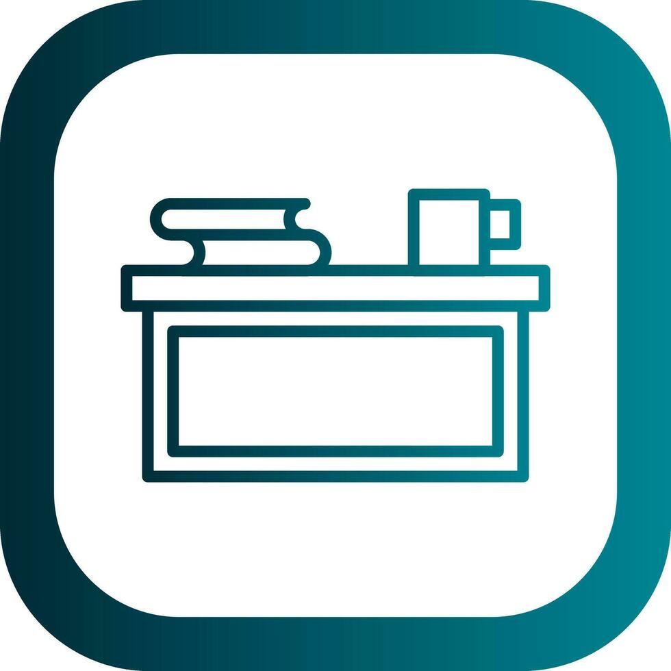 Desk Vector Icon Design