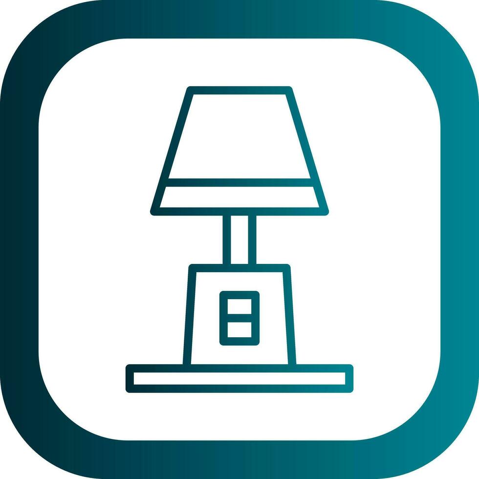 Lamp Vector Icon Design