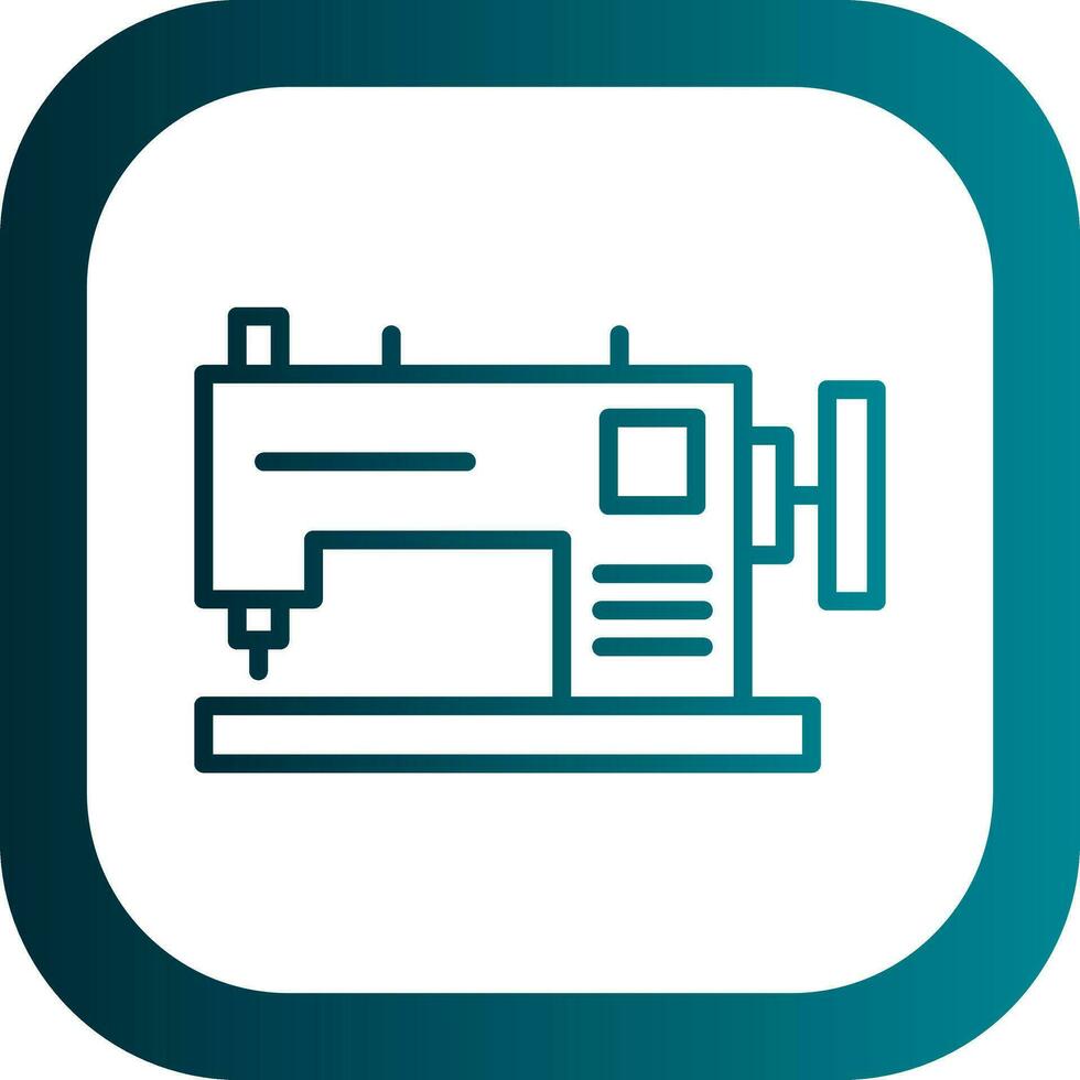 Sewing Machine Vector Icon Design