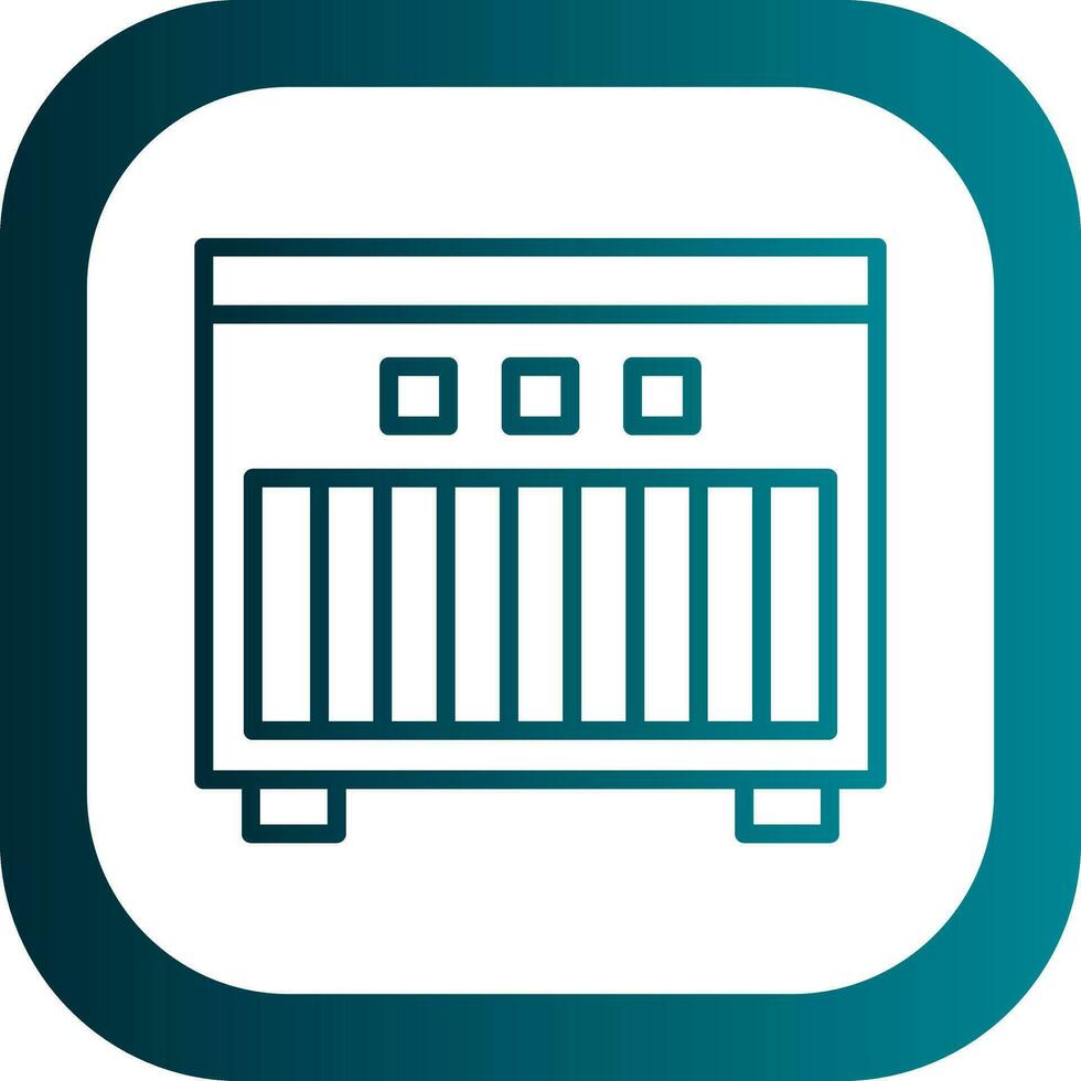 Heater Vector Icon Design