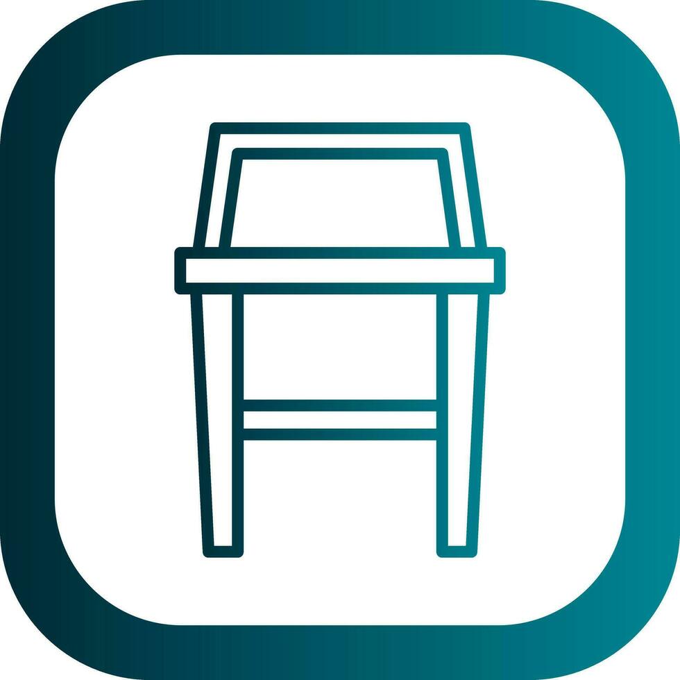 Bar Stool Vector Icon Design