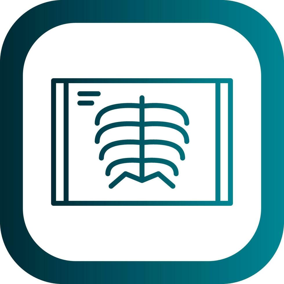 X-ray Vector Icon Design