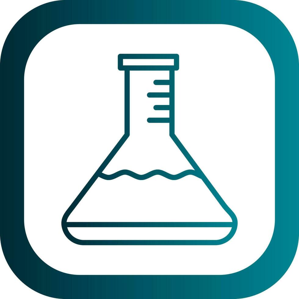 Flask Vector Icon Design