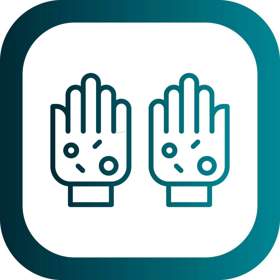 Dirty hands Vector Icon Design