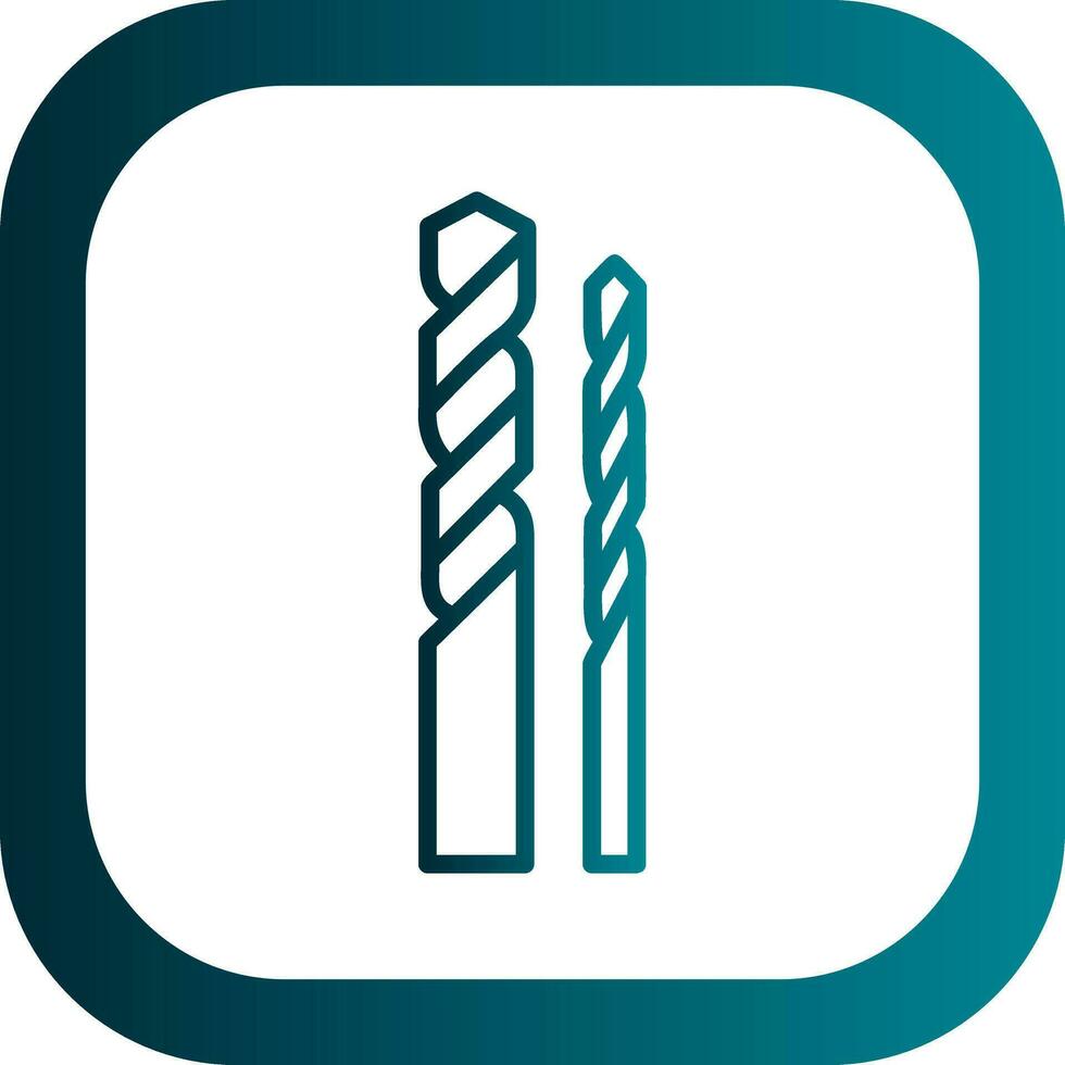 Drill tip Vector Icon Design