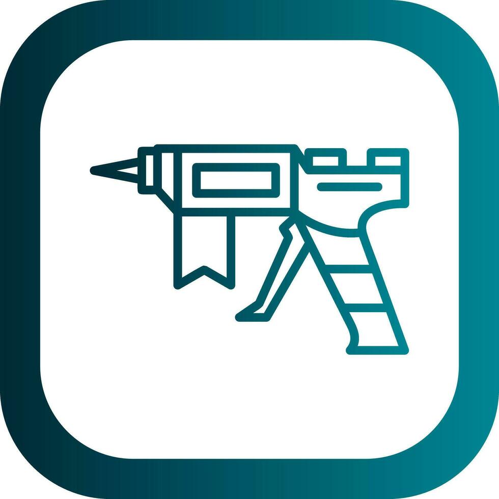 Glue gun Vector Icon Design