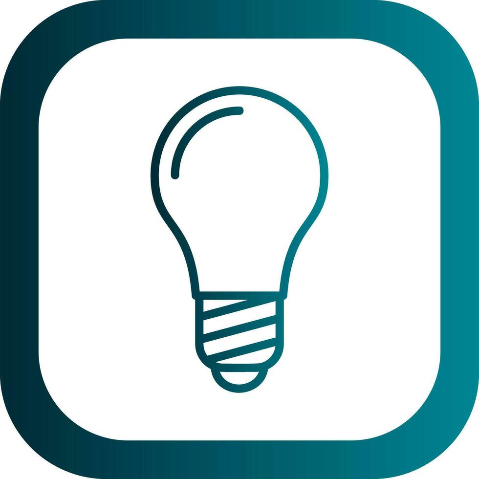 Light bulb Vector Icon Design