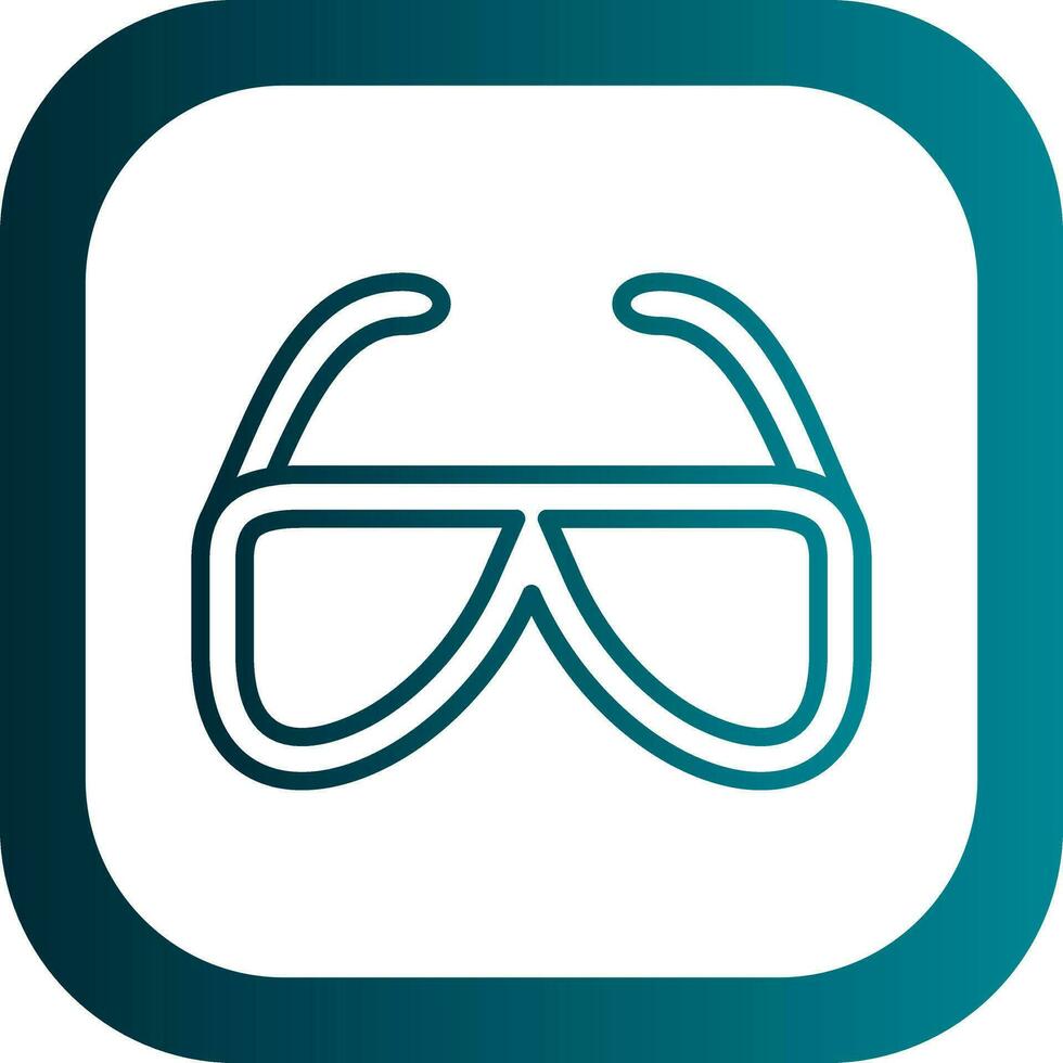 Safety glasses Vector Icon Design