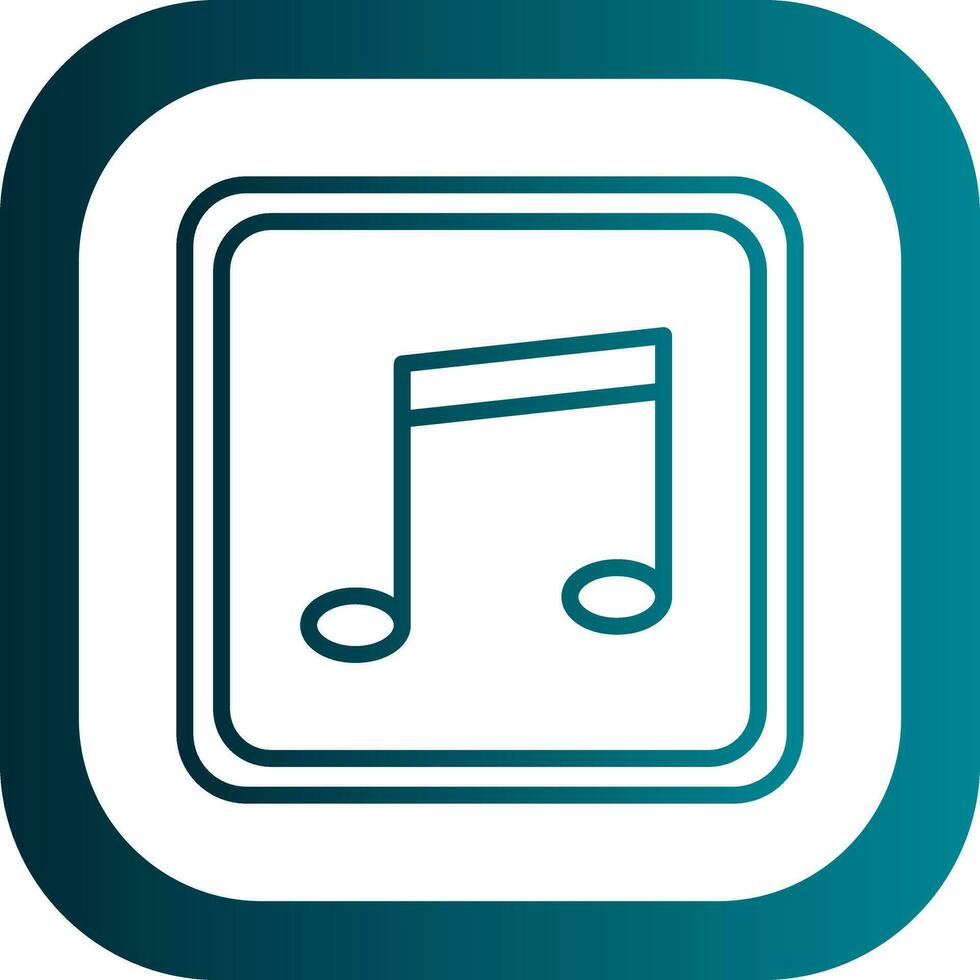 Music Player Vector Icon Design