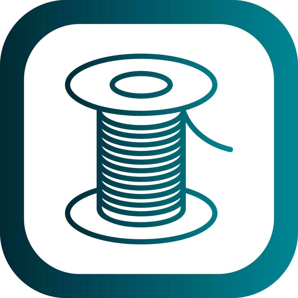 Wire roll Vector Icon Design